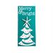 Coastal Christmas Tree Sign, Merry & Bright, With Real Starfish

This Merry & Bright coastal holiday sign with an actual starfish, is an ideal addition to your beach house holiday decor. Measuring 7.25x16, this is a cheerful and radiant design with it's greenish turquoise background, white whimsical Christmas tree, and a pop of bright tropical colors.