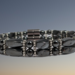 Bendi's Magnetic bracelet with black hematite extra strong