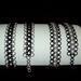 Chainmaille choker or bracelet, japanese 12 in 1