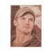 Hand Drawn Graphite Portrait of Robbie Amell example
