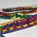 rainbow crochet tape lace detail