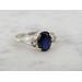 Blue Sapphire September Birthstone Ring Size 8