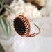 Anthophyllite Copper Wire Wrapped Ring