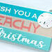 We Wish You A Beachy Christmas Sign