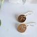 14k Gold Aries Zodiac Earrings