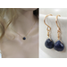 blue sapphire necklace and earrings