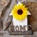 Home Key Hanger with sunflower