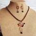 Bronzite Copper Jewelry Set