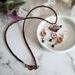 Bronzite Copper Jewelry Set