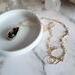 Azurite and Chrysocolla Sterling Silver Necklace
