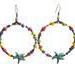 Turquoise Howlite starfish accents