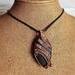 Paved Lava Rock Copper Pendant