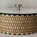 Pearl White, Tortilla Warmer with Gold hardware