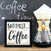 But First Coffee Sign, Digital Download