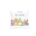 Spring has sprung pillow cover displayed on a throw pillow