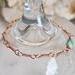 Jade Copper Bracelet and Earrings Jewelry Set
