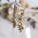 Gold Crystal Bridal Earrings