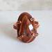 Great Lakes Agate Copper Wire Wrapped Ring