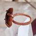 Great Lakes Agate Copper Wire Wrapped Ring