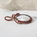 Dendric Opal, Copper and Sterling Silver Pendant