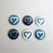 Goimagine Heart Logo Magnets