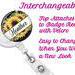Interchangeable badge reels