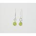 Plique-à-jour Enameled Fine Silver Earrings