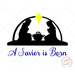 image of nativity svg and clipart
