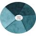 quilting cotton bundle, hand dyed gradient cotton, shades of teal blue duck egg