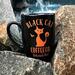 Black Cat Coffee Co ceramic engraved mug