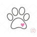 image of dog paw applique embroidery designimage of dog paw applique embroidery designimage of dog paw applique embroidery design