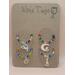 Rainbow cat wine charm pack of 4 charms