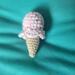 Amigurumi Ice Cream Cone Fruity Sprinkles