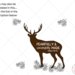 image of deer fearfully made bible verse svg and clipart