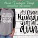 my favorite humans call me aunt shirt decal