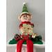 Elf Candy Jar Shelf Siters.  Cute and made to last a lifetime. Merry Christmas