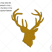 image of deer embroidery design