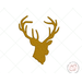 image of deer embroidery design