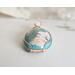 Plume Agate and Welo Opal, 14k Rose Gold-Filled Wire Wrapped Pendant