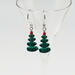 Crystal Christmas Tree Earrings