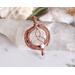 Triqueta Copper Wire Wrapped Gemstone Pendant