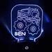 engraved big wheels night light