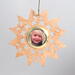 Handmade Wood Photo Ornament: A personalized holiday decoration crafted from maple wood, featuring a hand-cut design and a customizable photo insert. Perfect for adding a personal touch to your Christmas tree or holiday décor. A unique and thoughtful gift that will become a cherished keepsake for years to come.