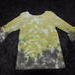 Youth 6x Bell-sleeved Shirt - Green and Brown