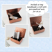 Photo of copper trinket box with tiny handmade scroll option