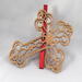 This beautiful handmade rustic fretwork cross is made from reclaimed hardwood flooring samples and adds a touch of rustic elegance to your home.