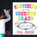 Spanish Welcome to my Classroom, Personalized Teacher's Poster, Digital Download, Bienvenidos, perfect for a Spanish speaking classroom.