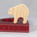This wooden toy bear is a part of my Itty Bitty Animals Collection and has been handmade in America. It is unfinished, freestanding, and can be stacked. The toy is made using traditional woodworking tools, sanded smooth, and is ready to be painted.