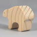 This wooden toy bear is a part of my Itty Bitty Animals Collection and has been handmade in America. It is unfinished, freestanding, and can be stacked. The toy is made using traditional woodworking tools, sanded smooth, and is ready to be painted.