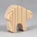 This wooden toy bear is a part of my Itty Bitty Animals Collection and has been handmade in America. It is unfinished, freestanding, and can be stacked. The toy is made using traditional woodworking tools, sanded smooth, and is ready to be painted.